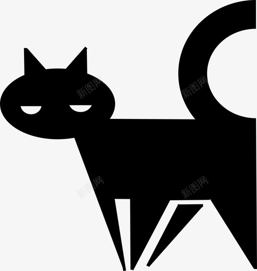 猫无聊小猫图标svg_新图网 https://ixintu.com 喵喵 宠物 小猫 无聊 猫 猫咪 肥猫