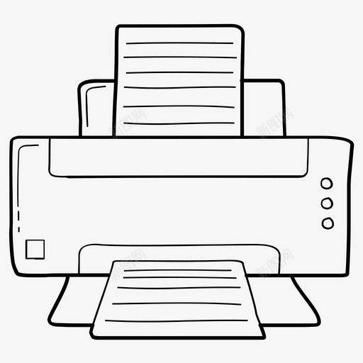 deskjet打印机办公用品a4打印机图标svg_新图网 https://ixintu.com a4打印机 deskjet打印机 办公用品