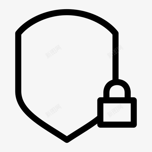 锁定防护罩防护罩程序图标svg_新图网 https://ixintu.com 保护罩 安全 程序 锁定防护罩 防护 防护罩