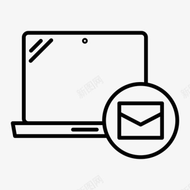 邮件通知邮件接收邮件发送图标图标