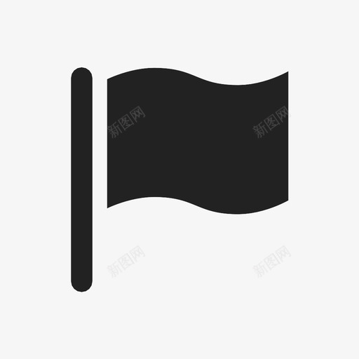 旗帜帆布国家图标svg_新图网 https://ixintu.com 国家 帆布 旗帜 标志 象征 骄傲