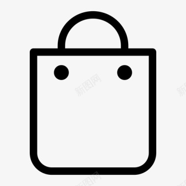 购物袋购买商品图标图标
