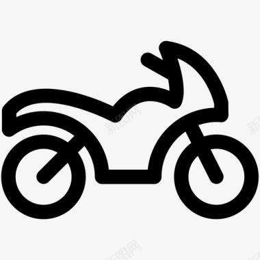 重型自行车摩托车速度摩托车图标图标