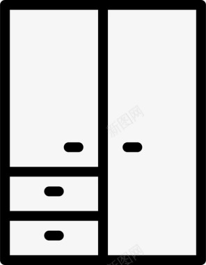 衣柜橱柜衣服图标图标