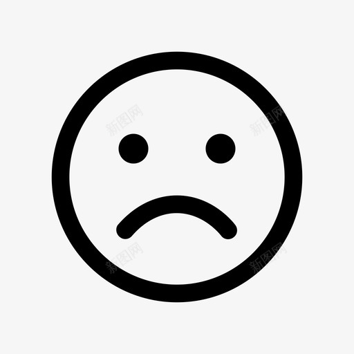 悲伤孤独抱歉图标svg_新图网 https://ixintu.com 不开心 孤独 悲伤 情绪 抱歉 烦恼