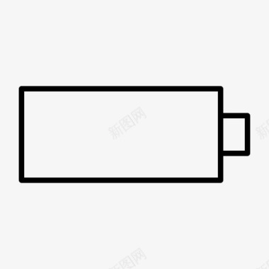 电池电池指示灯电池电量不足图标图标