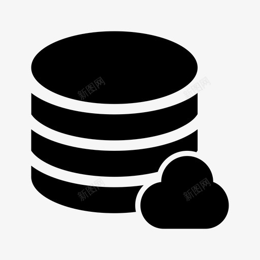 数据库云服务器进程图标svg_新图网 https://ixintu.com 云服务 存储 数据库 数据库云 数据库模型 服务器 硬件 管理 网络 进程