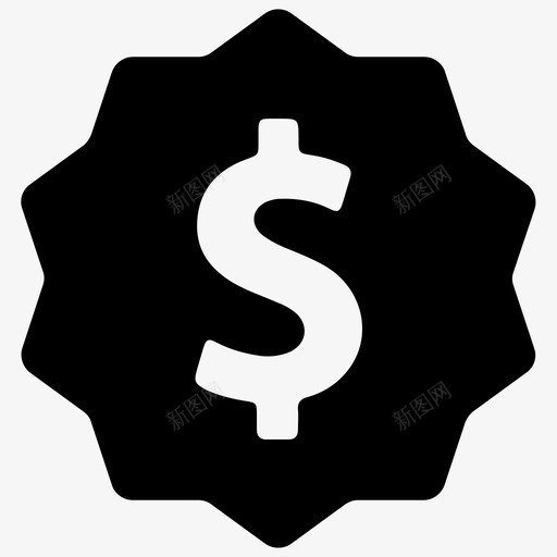 价格购买美元图标svg_新图网 https://ixintu.com 价格 基本资料第一卷 美元 货币 购买 贴纸 销售