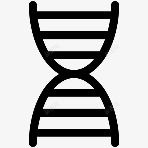 dnadna链dna螺旋图标svg_新图网 https://ixintu.com dna dna螺旋 dna链 科学技术可爱的图标 遗传学