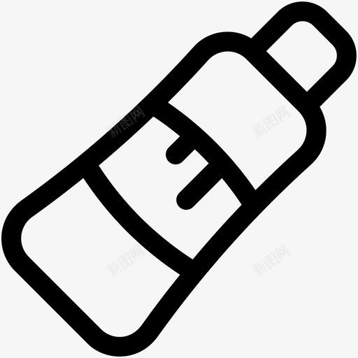 奶油瓶乳液油瓶图标svg_新图网 https://ixintu.com spa治疗 乳液 奶油瓶 橄榄油 油瓶 美容和spa可爱的图标