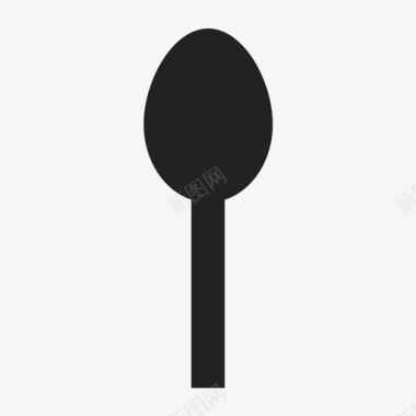 勺子餐具银器图标图标