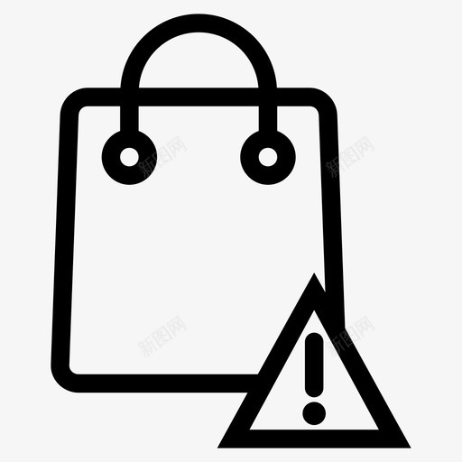 购物袋错误错误通知购买图标svg_新图网 https://ixintu.com 购买 购物者 购物袋 购物袋错误 钱包 错误通知
