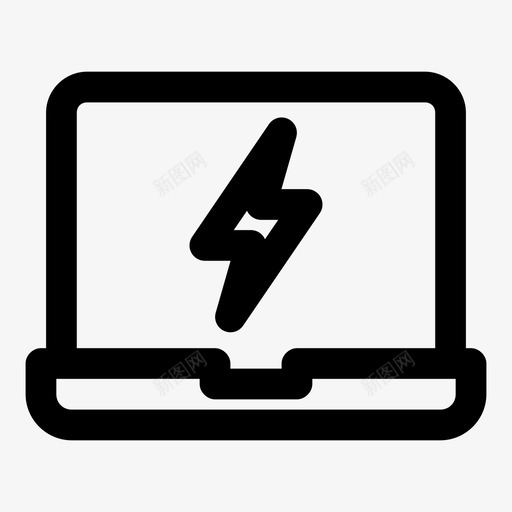 笔记本电脑闪存笔记本电脑接口macbook图标svg_新图网 https://ixintu.com macbook 上网本 屏幕警告 工作站 笔记本电脑接口 笔记本电脑通知 笔记本电脑闪存