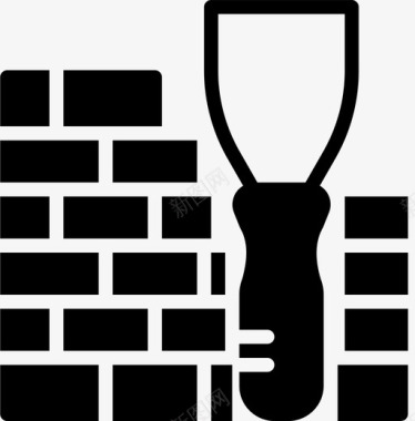 建筑砖工具图标图标