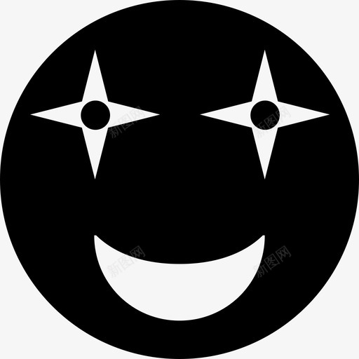吸引力偏差圆圈幸福图标svg_新图网 https://ixintu.com 原则 吸引力偏差 圆圈 幸福 微笑 星星 设计原则1