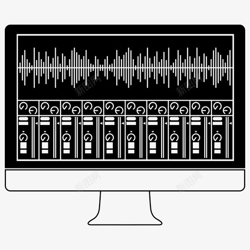 音乐软件abletonlivedj设备图标svg_新图网 https://ixintu.com abletonlive dj设备 dj软件 录音室设备大胆 音乐制作 音乐软件