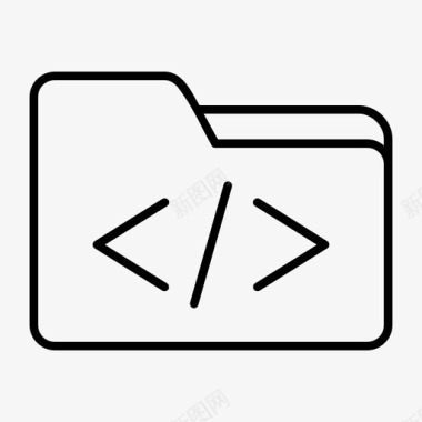 代码文件夹代码文件文件夹编码图标图标