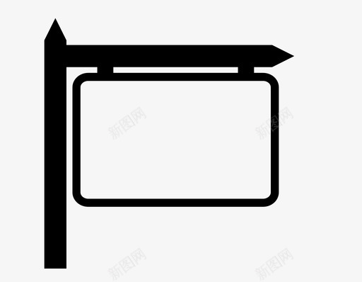 标牌已售路标图标svg_新图网 https://ixintu.com 不 已售 广告牌 待定 标牌 粗体 路标 金色