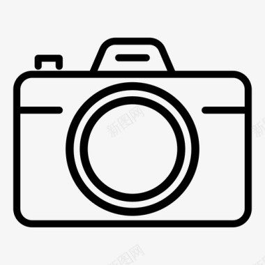 摄影照相机单反相机图标图标