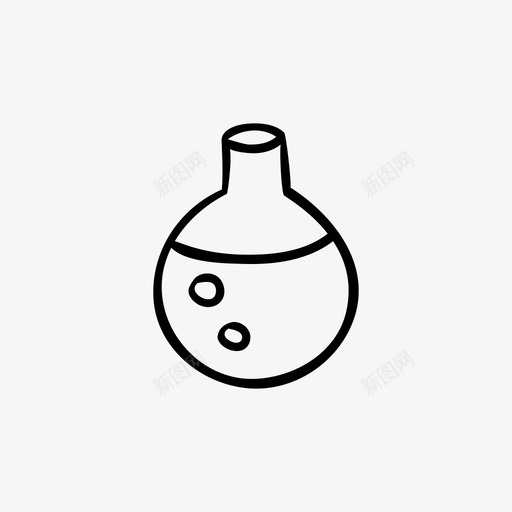 烧瓶化学实验室图标svg_新图网 https://ixintu.com 化学 圆底烧瓶 实验室 烧瓶 科学 药品