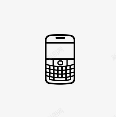 智能手机黑莓手机电子产品图标图标