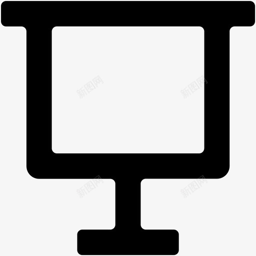 白板黑板画架图标svg_新图网 https://ixintu.com 475个动作矢量图标 书写板 画架 白板 黑板