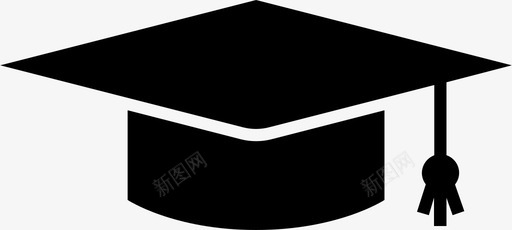 砂浆板大学教育图标svg_新图网 https://ixintu.com 大学 学生 教育 毕业 砂浆板