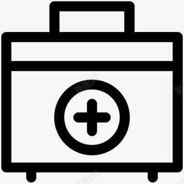 急救包急救箱医疗箱图标图标