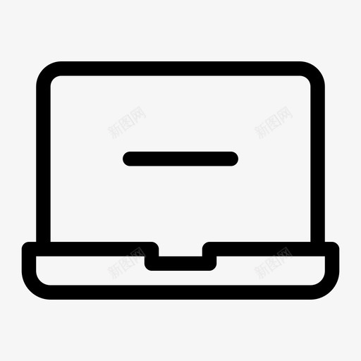 笔记本电脑删除笔记本电脑界面macbook图标svg_新图网 https://ixintu.com macbook 笔记本电脑删除 笔记本电脑屏幕 笔记本电脑界面 通知