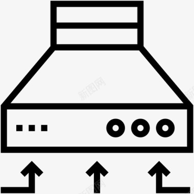 厨房油烟机1油烟机图标图标