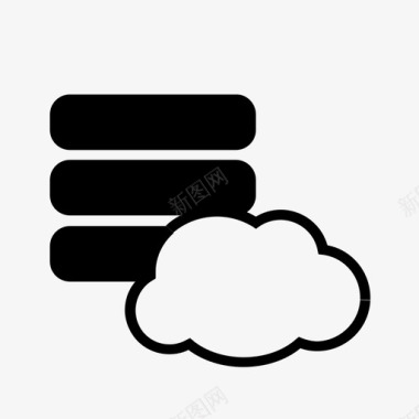 云存储数据文件图标图标