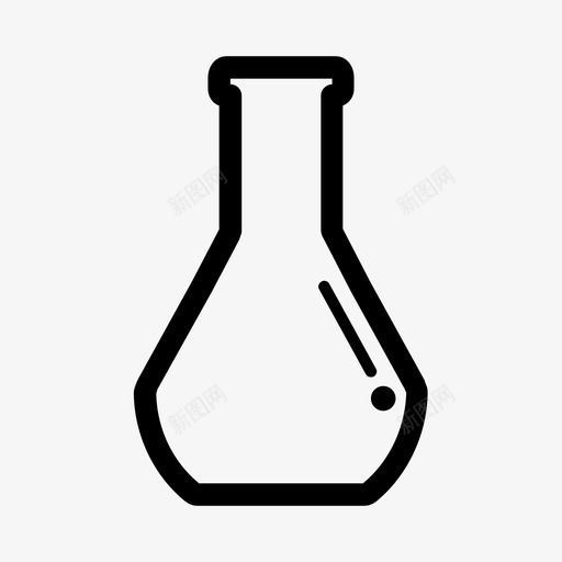 烧瓶化学实验图标svg_新图网 https://ixintu.com 化学 化学实验室设备 实验 实验室 烧瓶 玻璃器皿