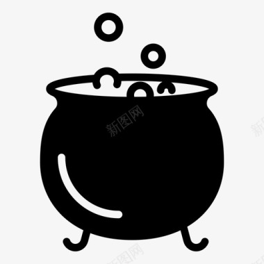 锅厨师魔法图标图标