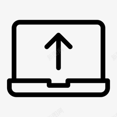 笔记本电脑上传笔记本电脑界面macbook图标图标