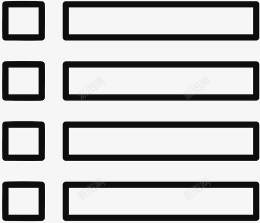 列表项目符号目录图标svg_新图网 https://ixintu.com 列表 常规图标线条样式 目录 索引 项目符号