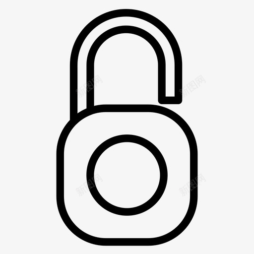 方形组合锁打开挂锁密码图标svg_新图网 https://ixintu.com 安全 密码 挂锁 方形组合锁打开 解锁 锁