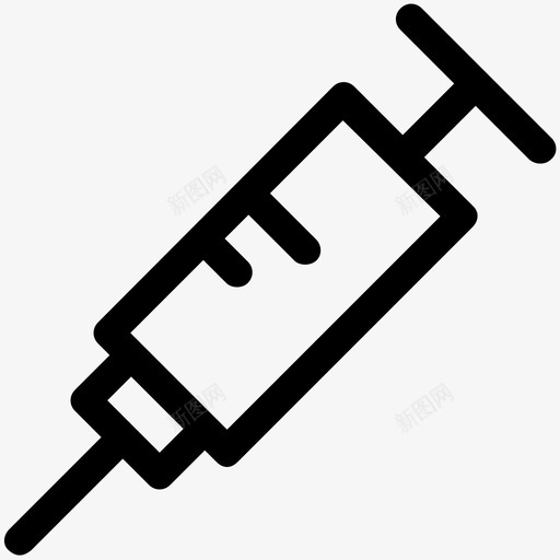 注射器注射静脉注射图标svg_新图网 https://ixintu.com 医疗 注射 注射器 疫苗 科技可爱的图标 静脉注射