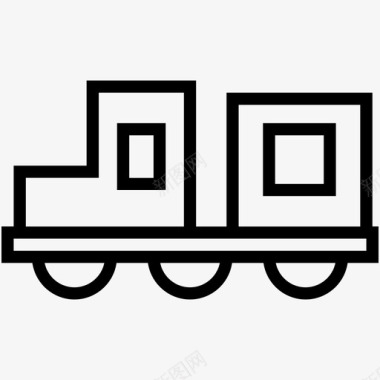 玩具火车儿童游戏儿童火车图标图标