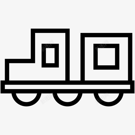 玩具火车儿童游戏儿童火车图标svg_新图网 https://ixintu.com 儿童游戏 儿童火车 婴儿和儿童图标集 火车头 玩具火车