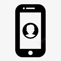 iphone头像智能手机用户头像iphone用户图标高清图片