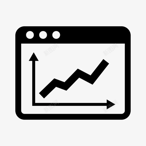 浏览器图图表互联网报告图标svg_新图网 https://ixintu.com 互联网报告 图表 在线统计 浏览器图 网站分析