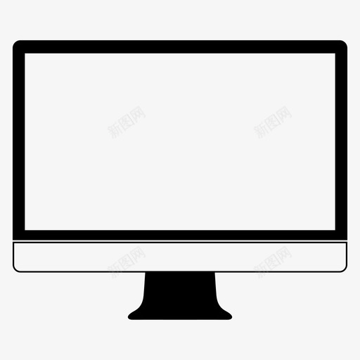 计算机空白屏幕计算机屏幕图标svg_新图网 https://ixintu.com imac imac屏幕 pc 空白屏幕 计算机 计算机屏幕