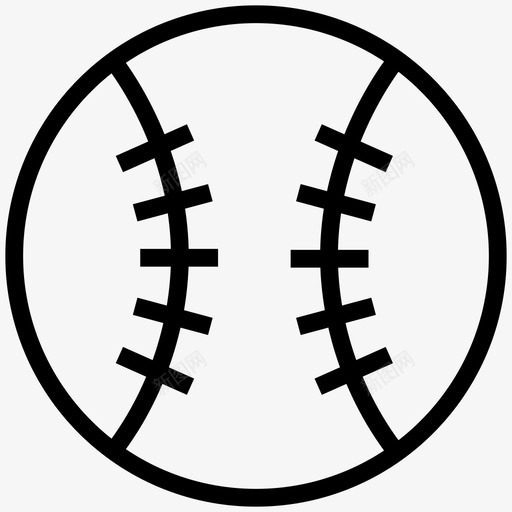 棒球游戏娱乐图标svg_新图网 https://ixintu.com 健身 娱乐 棒球 游戏 运动