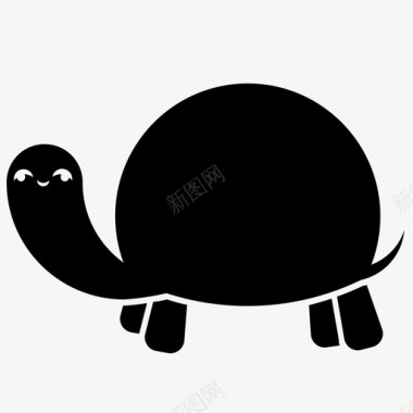 海龟动物宠物图标图标