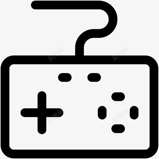 游戏板控制板游戏控制台图标svg_新图网 https://ixintu.com 控制板 游戏控制台 游戏控制器 游戏板 电子图标集