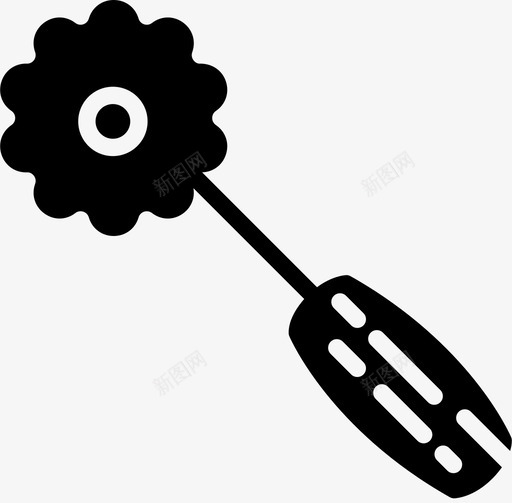 旋转切割机切割缝纫图标svg_新图网 https://ixintu.com 切割 工具 旋转切割机 粉碎图标缝制固体 缝纫 裁剪