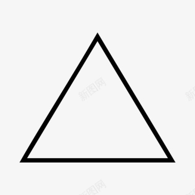 三角形向上箭头方向图标图标
