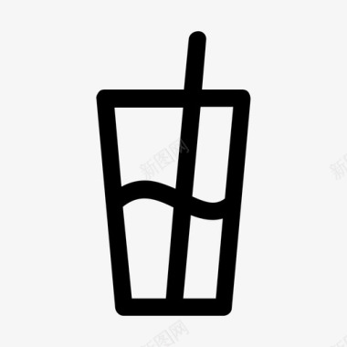 杯子饮料苏打水图标图标