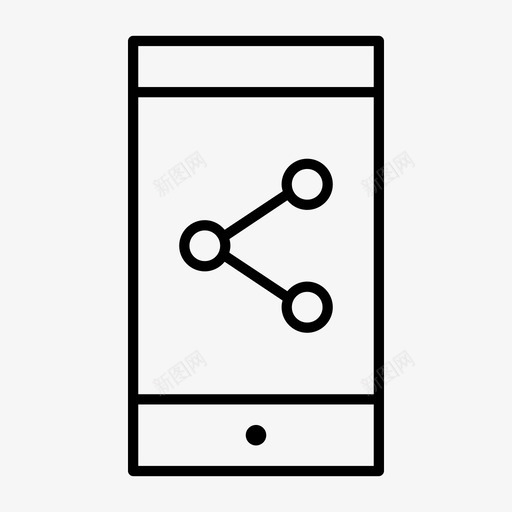 共享移动电话移动电话设备图标svg_新图网 https://ixintu.com 共享移动电话 屏幕通知 技术 智能手机 移动电话 设备