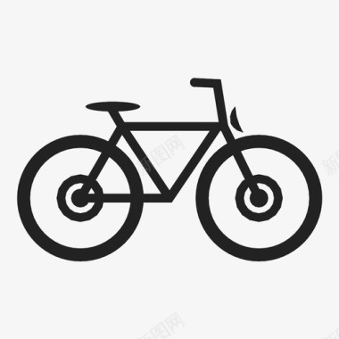 自行车背包小巴车图标图标